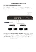 Preview for 46 page of HDBaseT HDBTM44 User Manual