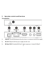 Preview for 9 page of HDCVT TECHNOLOGY HBT-E70S User Manual