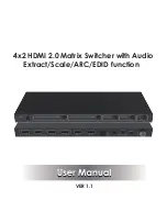 HDCVT TECHNOLOGY HDC-MXB42AC User Manual предпросмотр