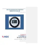 HDI 2522 User Manual предпросмотр