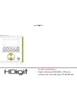 Preview for 120 page of HDigit FM / Internet Radio Instruction Manual