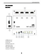 Предварительный просмотр 4 страницы HDMI 4 X1 Operating Instruction