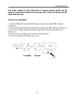 Предварительный просмотр 6 страницы HDMI SX-EP22 Operating Instructions Manual