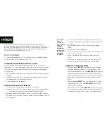 Предварительный просмотр 9 страницы HDMX Audio HMDX-SBOX Instruction Manual