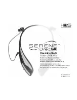 HDS Technology Serene DirecTalk DT-100 Operating Manual preview