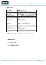 Preview for 7 page of HDTV Supply HDTVDA0104N01 User Manual