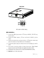 Предварительный просмотр 9 страницы HDTV Supply Sewell Spider MX0402-321 Operating Instructions Manual