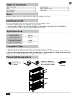 Предварительный просмотр 4 страницы HDX 21656PS-YOW Use And Care Manual