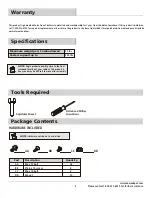 Предварительный просмотр 3 страницы HDX C-295BRD Use And Care Manual