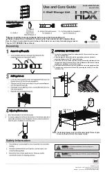 HDX EH-WSTHDUS-004 Use And Care Manual предпросмотр