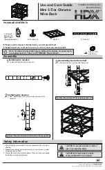 HDX EH-WSTHDUS-021 Use And Care Manual предпросмотр