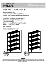 Предварительный просмотр 1 страницы HDX HD1848-5LHCCPS Use And Care Manual