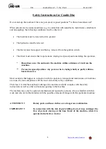 Preview for 6 page of HE-VA Combi-Disc 4.0 m Operating Instructions Manual