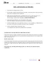 Preview for 7 page of HE-VA Combi-Disc 4.0 m Operating Instructions Manual