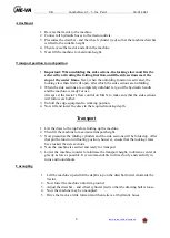 Preview for 10 page of HE-VA Combi-Disc 4.0 m Operating Instructions Manual