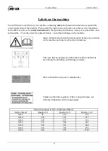 Preview for 8 page of HE-VA Combi-Tiller 4.0 m hydraulic Operating Instructions, Declaration Of Conformity, Spare Parts List