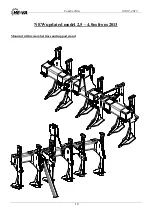 Preview for 18 page of HE-VA Combi-Tiller 4.0 m hydraulic Operating Instructions, Declaration Of Conformity, Spare Parts List