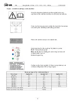 Preview for 8 page of HE-VA King-Roller Operating Instructions Manual