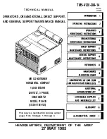 HEADQUARTERS F18H-3S Technical Manual предпросмотр