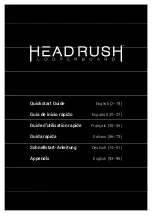 HEADRUSH Looperboard Quick Start Manual preview