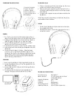 Предварительный просмотр 2 страницы HEADRUSH SAMBA Instruction Manual