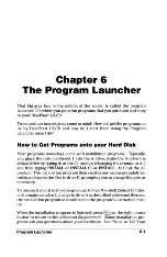 Предварительный просмотр 118 страницы HeadStart LX CD User Manual