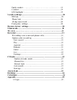 Preview for 4 page of headway Confort 100 User Manual