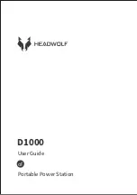 Preview for 1 page of HEADWOLF D1000 User Manual