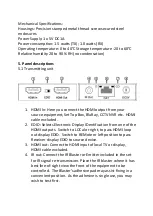 Preview for 3 page of healing HDC6IRL User Manual