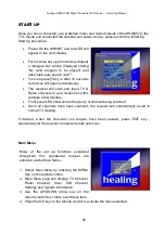 Предварительный просмотр 20 страницы healing HHM897 Operating Manual