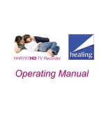 healing HHR787 Operating Manual предпросмотр