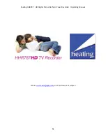 Предварительный просмотр 51 страницы healing HHR787 Operating Manual