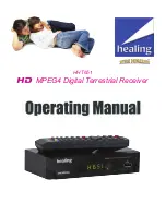 healing HHT651 Operating Manual предпросмотр