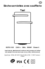 HEALLUX EGT01-15D Manual preview