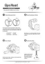 HealTech Electronics GIpro Mount Instruction Manual предпросмотр