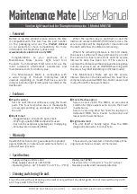 HealTech Electronics MM-T02 User Manual preview