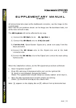 Preview for 1 page of Healtech SH-U01 Supplementary Manual