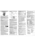 Health & Life BPM280XL Instruction Manual preview