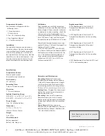 Preview for 2 page of Health Care Logistics 8258 Instructions