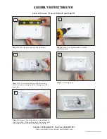 Preview for 2 page of Health Care Logistics Lock & Locate Series Assembly Instructions