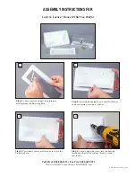 Preview for 1 page of Health Care Logistics Lock Assembly Instructions Manual