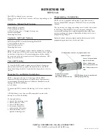 Preview for 3 page of Health Care Logistics Lock Assembly Instructions Manual