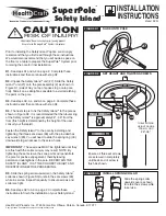 Предварительный просмотр 2 страницы Health Craft SP-HD Installation Instructions Manual