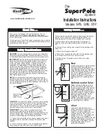 Preview for 1 page of Health Craft SP-S Installation Instructions