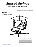 Health in motion 421 Assembly & Operation Manual preview