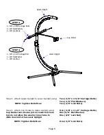 Предварительный просмотр 7 страницы Health in motion 421 Assembly & Operation Manual