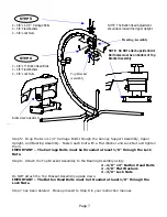 Предварительный просмотр 8 страницы Health in motion 421 Assembly & Operation Manual