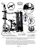 Предварительный просмотр 16 страницы Health in motion INSPIRE DUAL AB BACK Assembly & Operation Manual