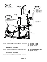 Предварительный просмотр 18 страницы Health in motion INSPIRE DUAL AB BACK Assembly & Operation Manual