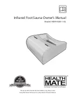 Предварительный просмотр 1 страницы Health Mate HMF-ASM-1-OL Owner'S Manual